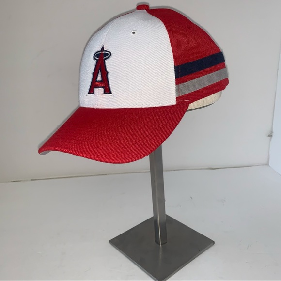 ✅ Angels Baseball Red White Blue Hat NWOT B#26 - Picture 2 of 10